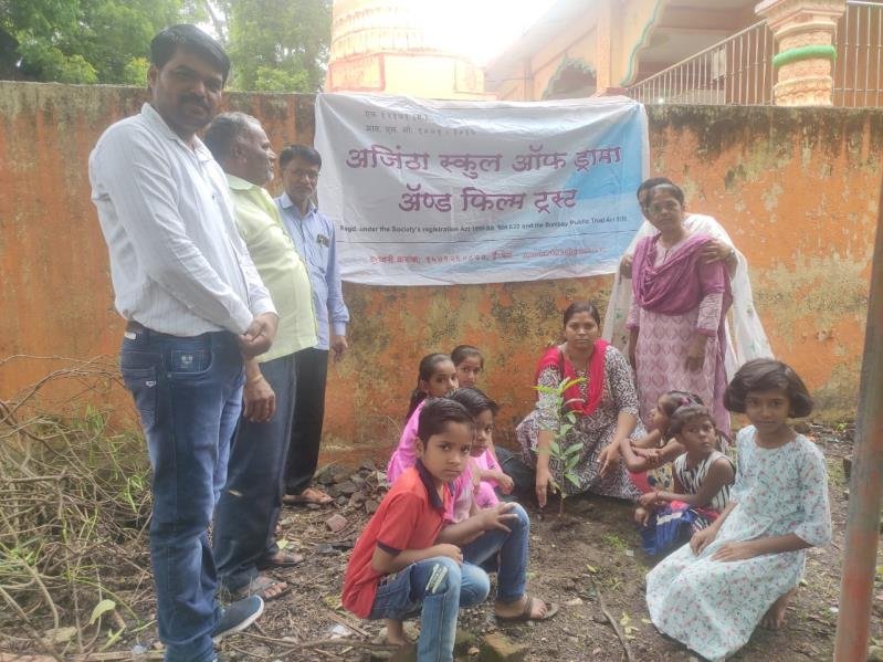 Tree Plantation at Z.P. School, Babhulgaon